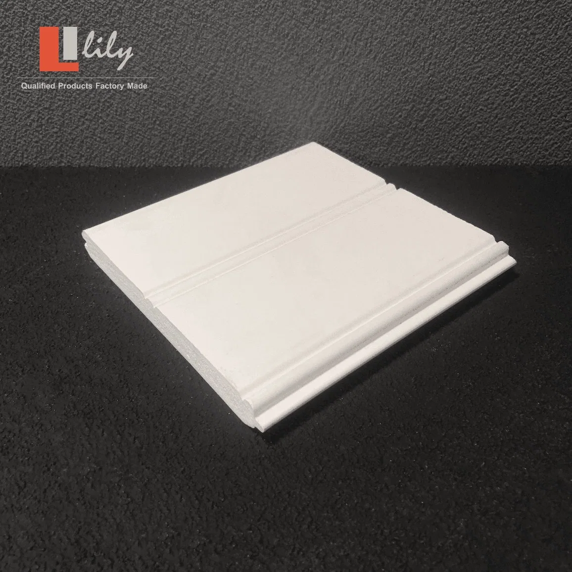 Home Decoration White PVC Baseboard Moulding