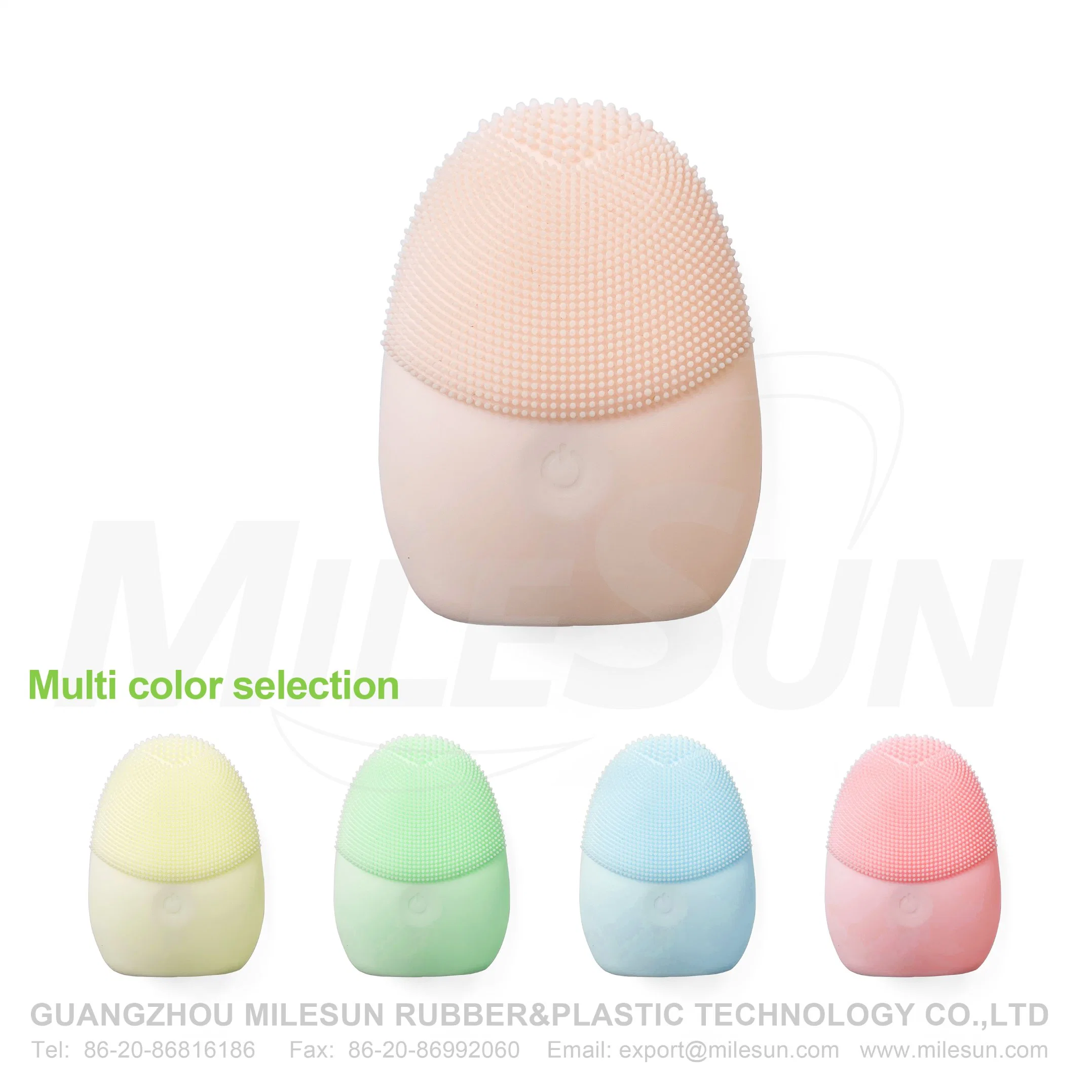 Productos calientes 2021 Custom Women Beauty Tools Cuidado de la piel ultrasónica Cepillo de limpieza facial de silicona eléctrico de cara Sonic