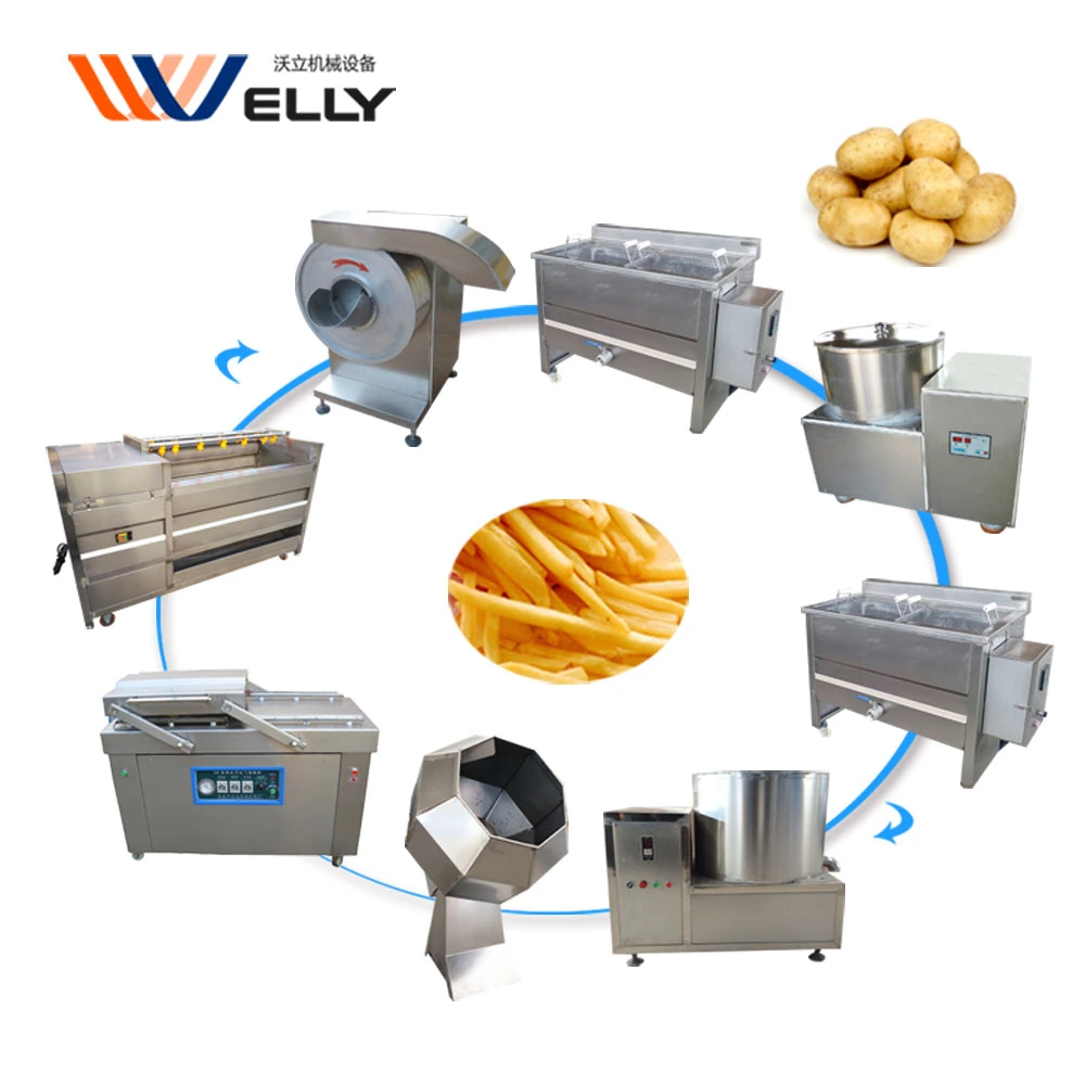 Semi Automatic Potato Banana Chips Processing Production Line Machine Manufacturers