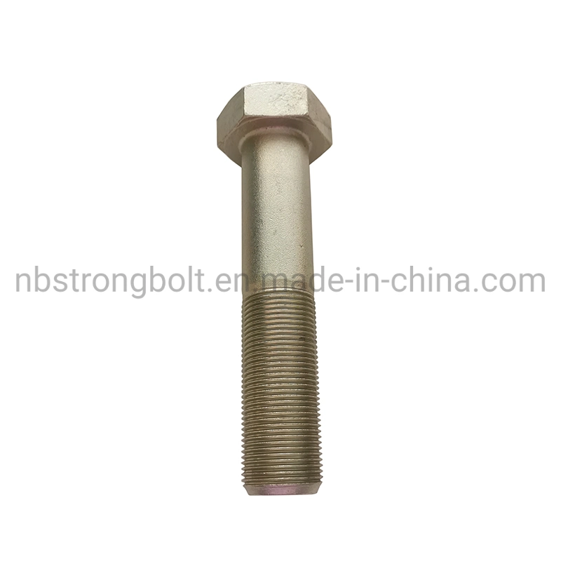 Hex Bolt Cl. 8.8 Fine Thread with Colored Zinc