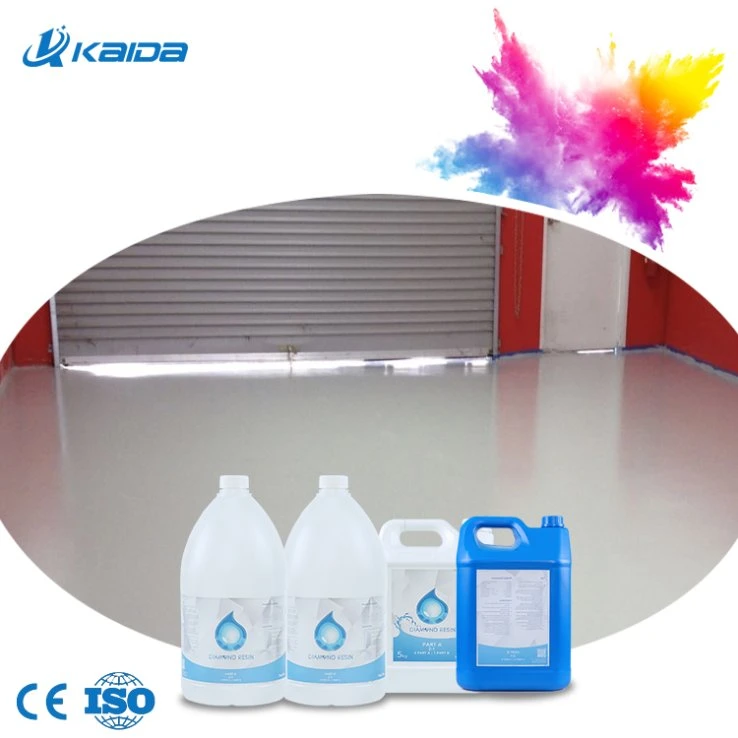 Excellent Adhesive Properties 100 Solids Epoxy 100 Solids Epoxy Floor Coating 2 Coat Epoxy Paint Epxoy Floor Coating