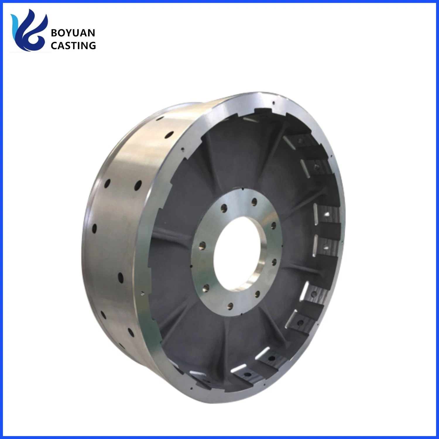 Aluminium Alloy Die Casting Wheel Hub for Rail Transit Fan