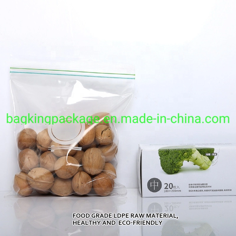 Reusable Ziplock Plastic Bag Custom Printed Ziplock Bag Food Packing