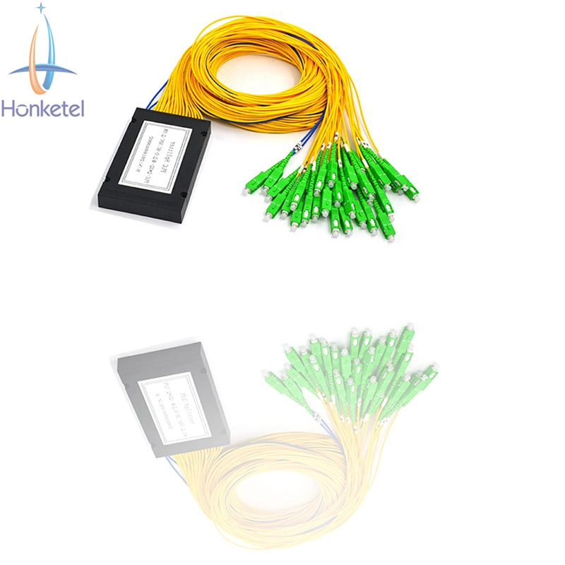 FTTH Sc APC 2X32 Fiber Optic ABS Module Box PLC Splitter/ABS Box PLC Splitter Cable