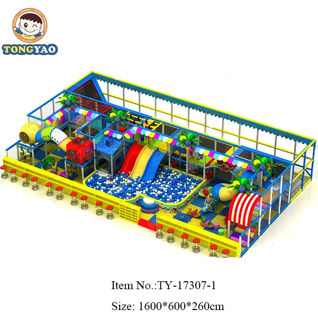 Supply Children Soft Indoor Playground with Trampoline Park