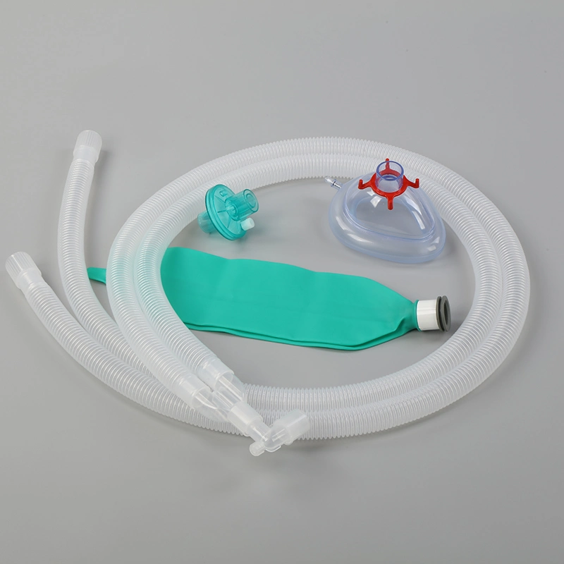 High quality/High cost performance Hospital Supply Popular Disposable Medical Anesthesia Ventilator Corrugated Breathing Circuits with Water Traps FDA ISO Approved