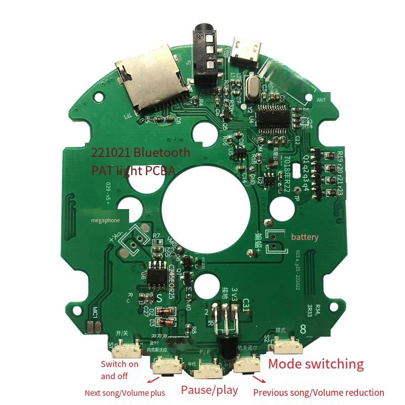 PCB Fabrication Carte de circuit imprimé Perceuse Tableau de commutation