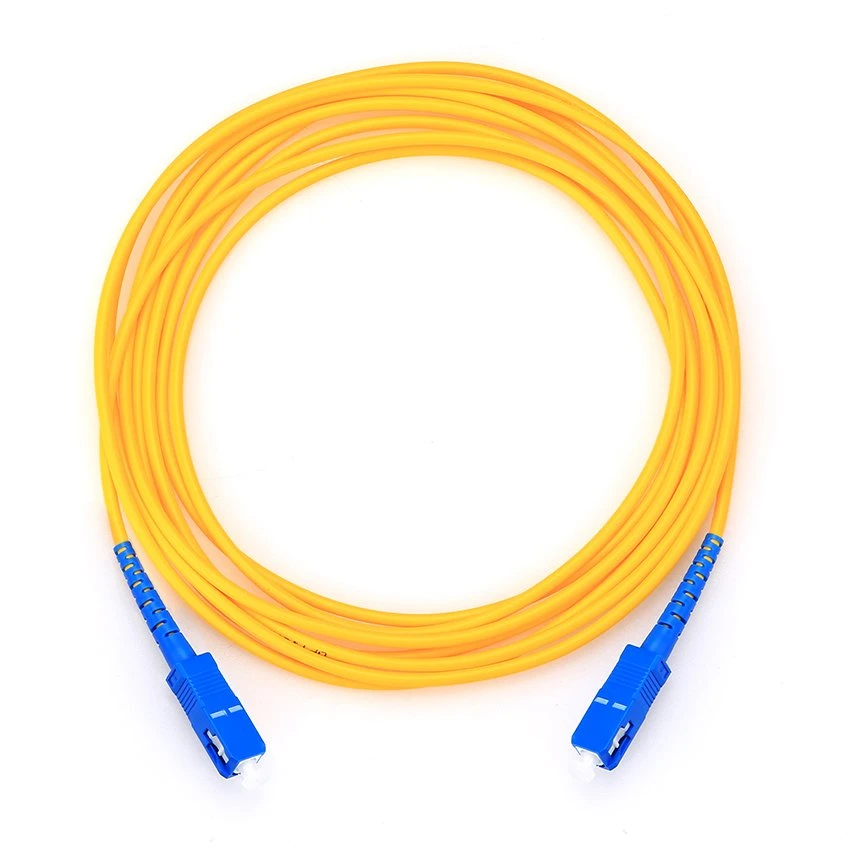 High Performance 2.0mm 3.0mm Single Mode Duplex Fiber Optic 3m 5m 10m Sc-Sc Patch Cord Jumper