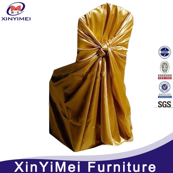 Cheap Durable Banquet Hotel Reception Chair Covers and Table Cloth for Sale (XYM-297)