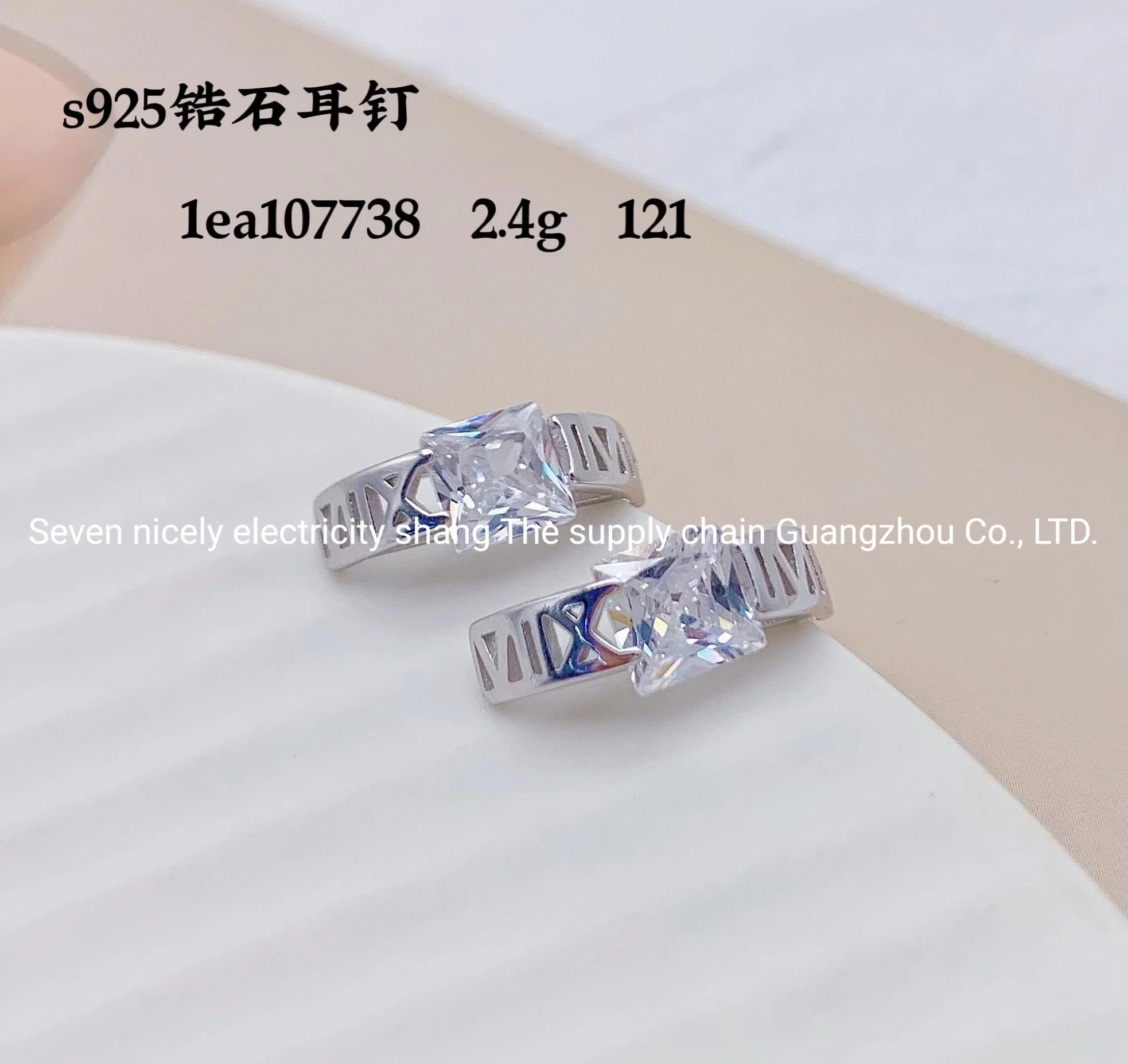 High quality/High cost performance 925 Sterling Silver Jewellery Hot Sale Fashion Design Women Earrings Accessories