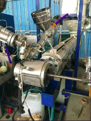 Clear Flexible Wire Reinforced PVC Steel Hose Pipe Extrusion Line