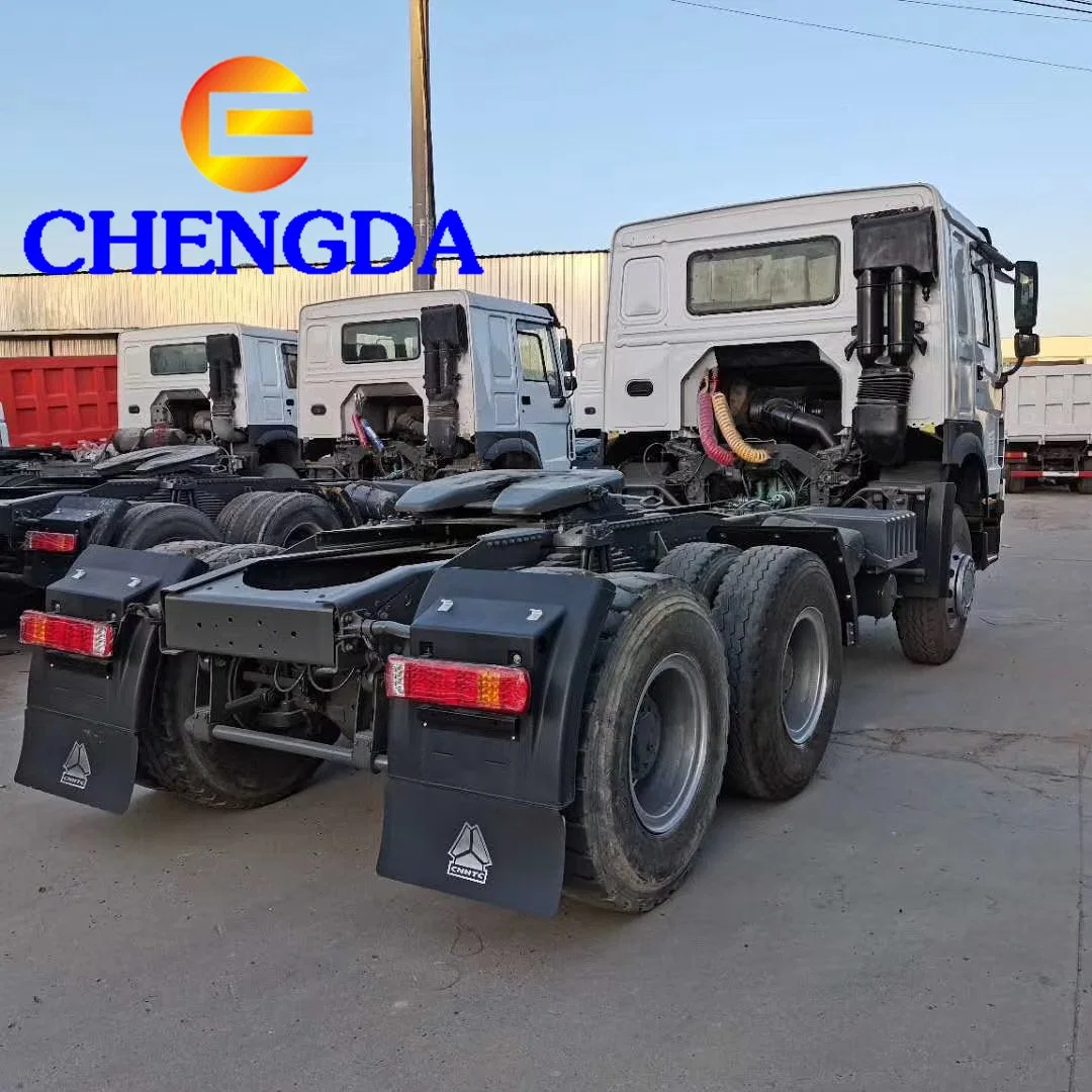 Used Sino Sinotruk HOWO 6X4 Heavy Duty Tractors Trucks Head