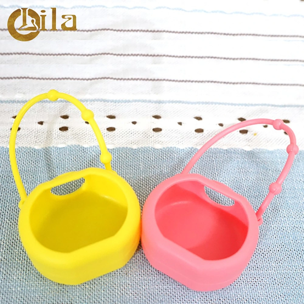 Round Portable Decorative 30ml Silicone Case Cover for Personal Care