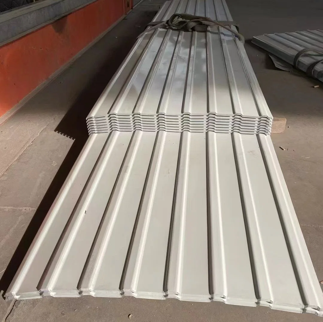 Material de construção Cor revestido PPGI Prepainado Aço ondulado tejadilho Tile Preço da folha