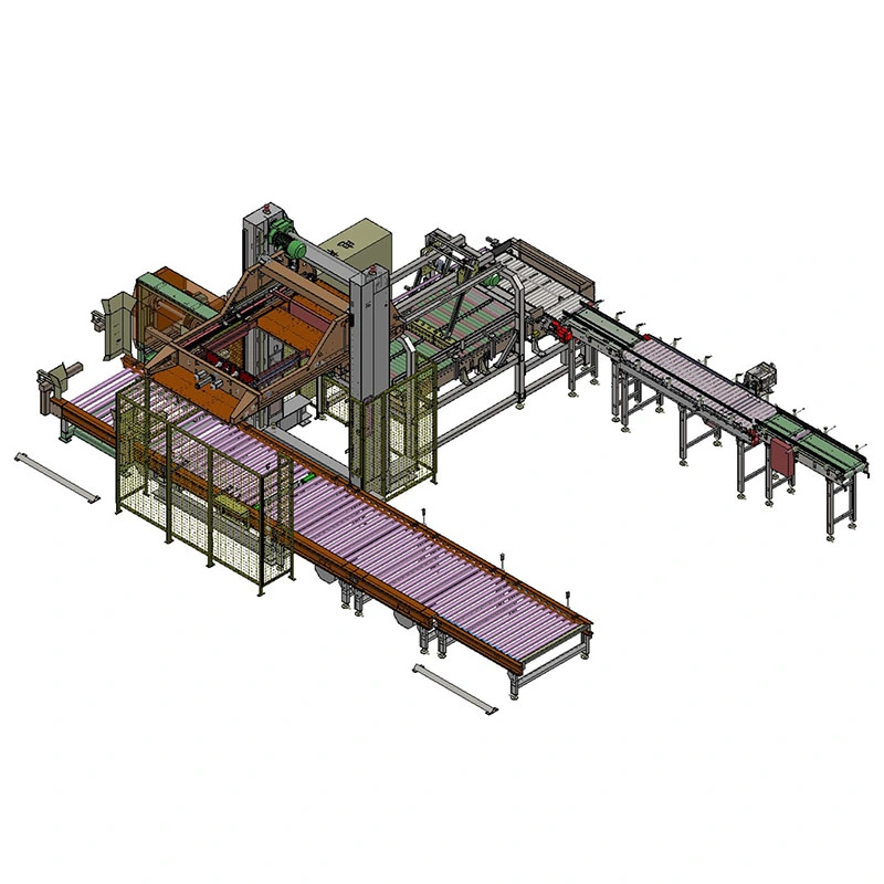 Tipo de Vendas Quente Full-Automatic Máquina de paletes Palletizer do Robô