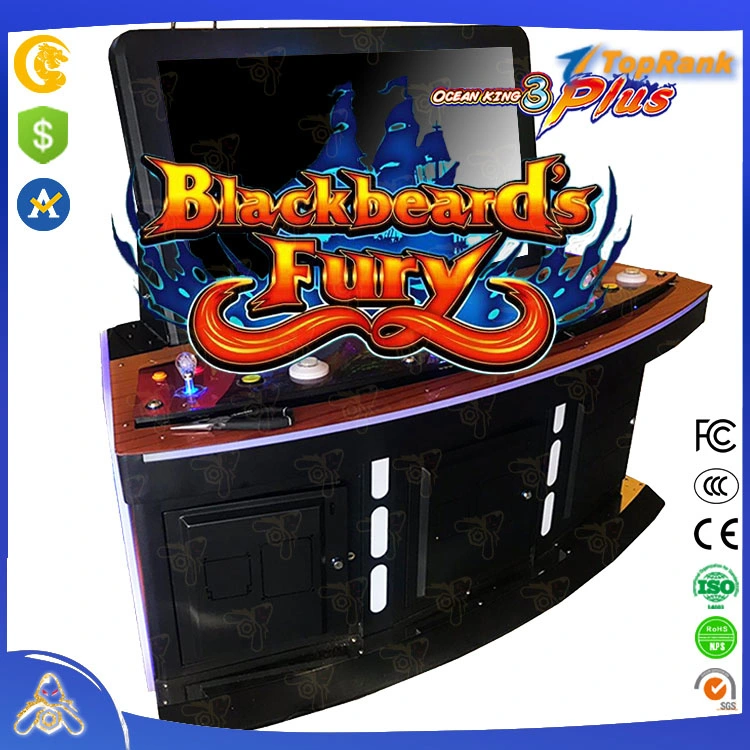 Máquina de jogo de peixe metálico de alta qualidade Hot Sale Blackbeard ′ S Fúria