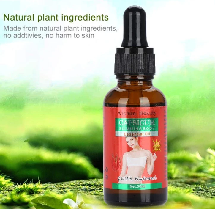 Private Label Body Tightening Fat Burner Weight Loss Slimming Essential Oil 30ml