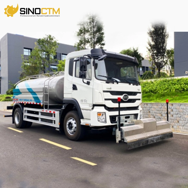 Electric Street Sweeper 10m3 Road High Pressure Cleaning Truck