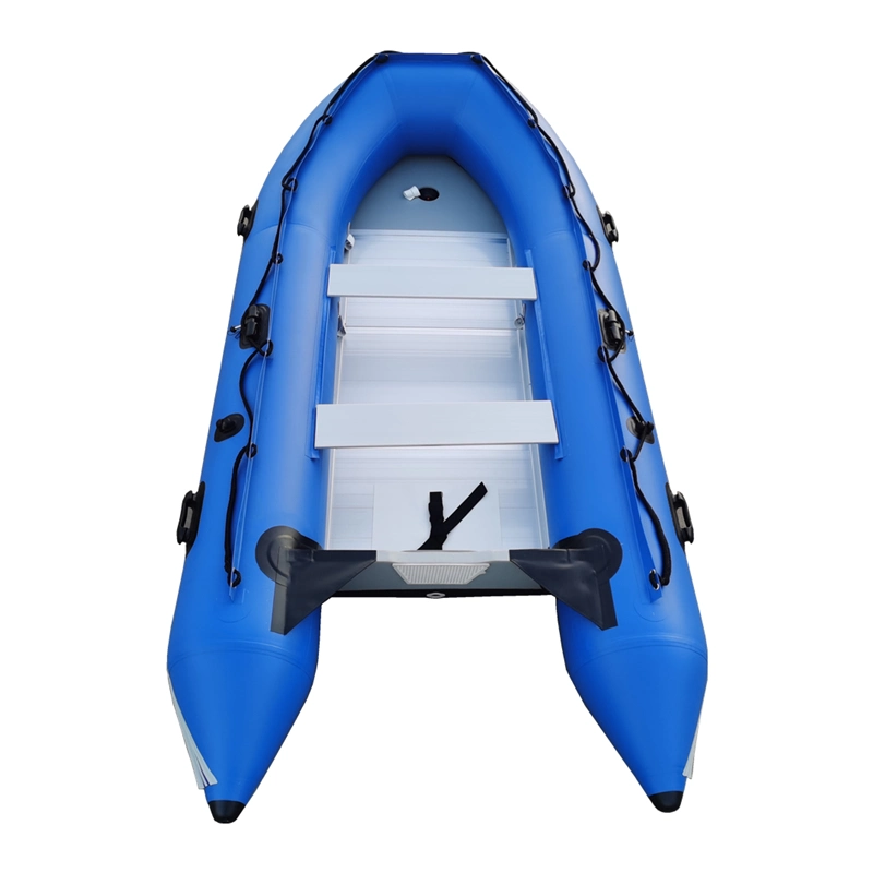 China mejor vendedor de recreo Bowrider Seaking Boats 3,6m Outboard Motor Barco agua plástico material Inflatable Pesca Boat Waterbike Pontoon Boats