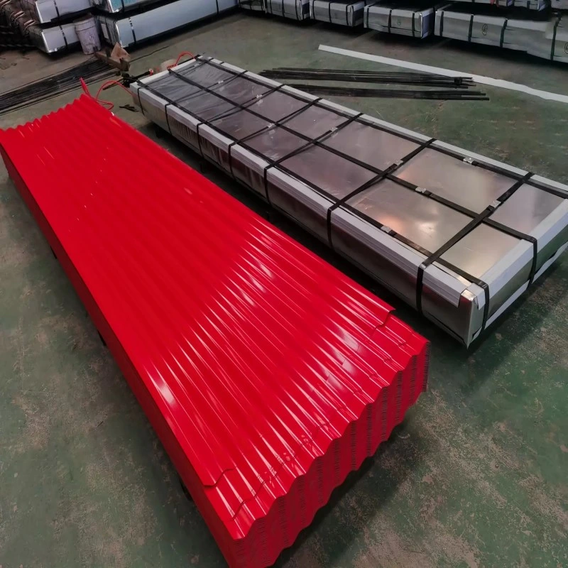 Color Coated Colorful Corrugated Roofing Sheets Waterproof Roof Sheet