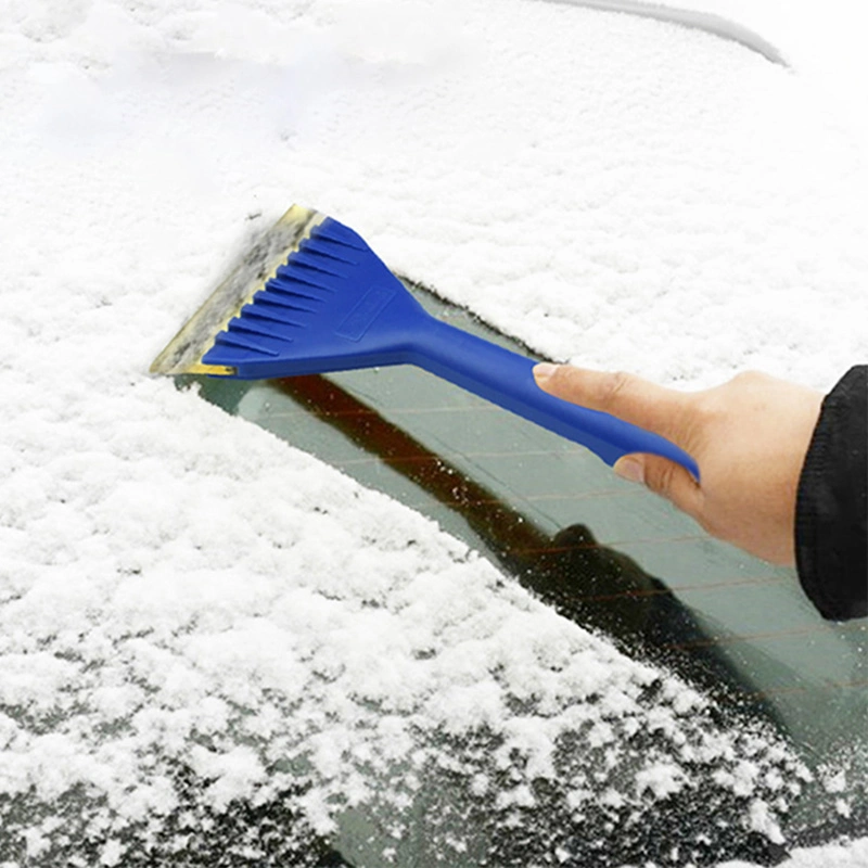 Durable Anti-Freeze Handle Ice Scrape Snow Remover for Cars and Small Trucks Quickly Remove Wbb13044