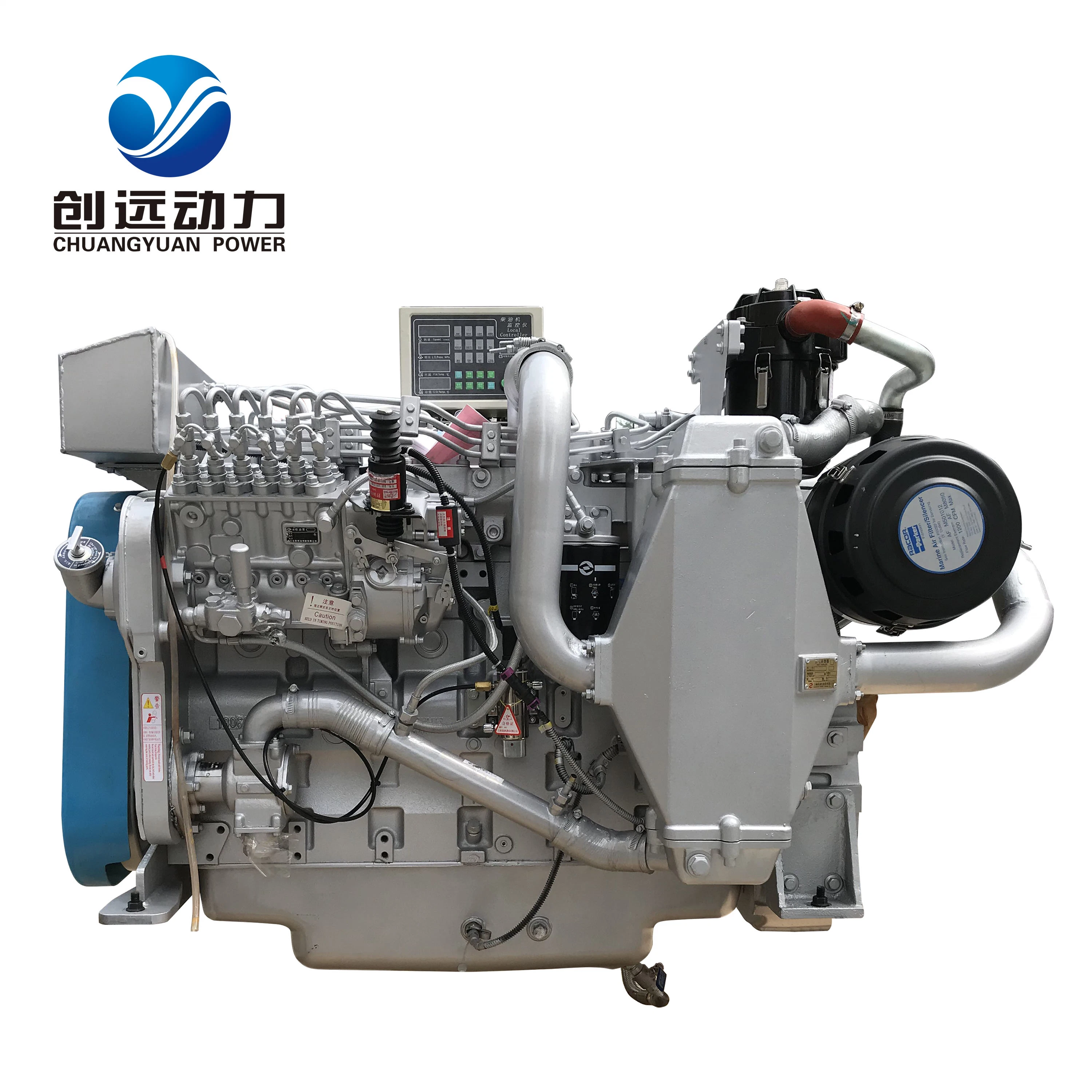 High Speed Sdec 360 HP 6 Cylinder Small Selling Electric Old Chinese Marine Diesel Engine for Boat D683