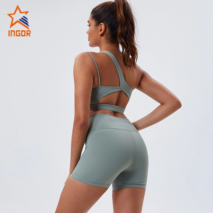 Ingor Sportswear Fitness Bekleidung Hersteller Custom Sports Gym Outfits Active Wear Workout Fitness Bekleidung für Damen, Private Label Athletic Yoga BH tragen