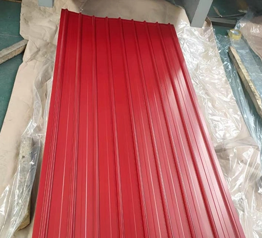 Prepainted Galvanized Roofing Sheet PPGI Steel Plate Bright Color Coated Metal