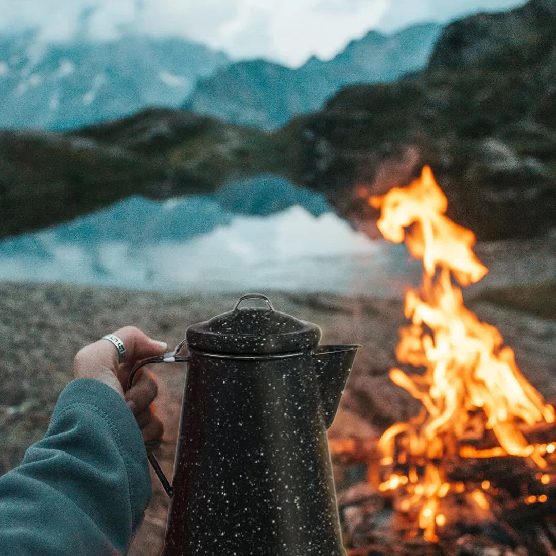 Neuer Design-Kaffeemaschine Heizkessel Camping Wärme Kaffee Tee Wasser Geschirrspüler Sichere Kessel