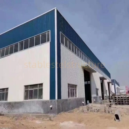 Peb Fast Build Prefab Hangar Prefabricated Steel Structure Building Metal Construction Workshop