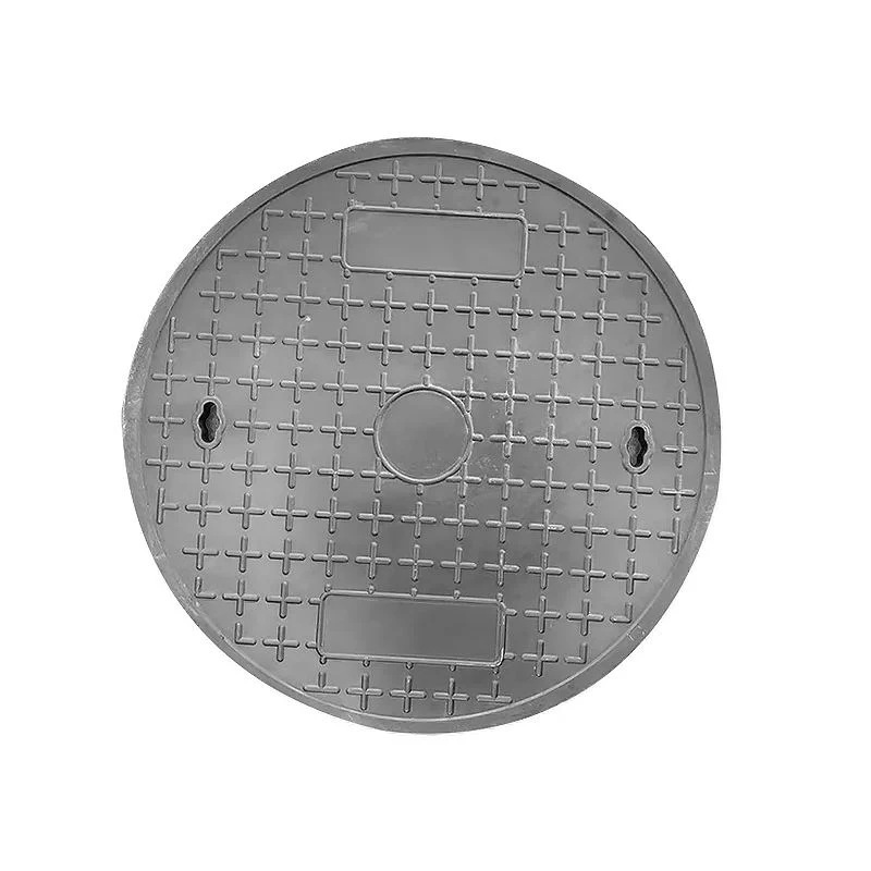 China Manufacturer Direct Sell Composite Round Manhole Fiberglass Coverlight Duty Sewer Cover