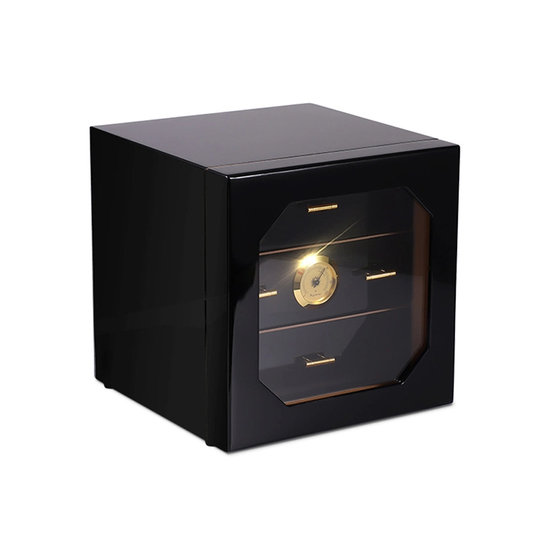 Armoire du refroidisseur d'humidificateur de fabricants de bois de voyage Les prix de gros sacs de luxe à Dubaï du boîtier électrique de l'acrylique en cave à cigares