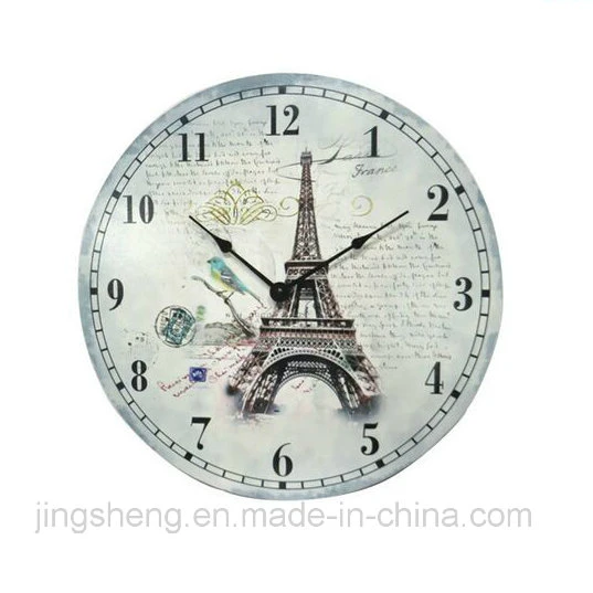 Customed Wall Clock Wooden Wall Clock for Promotion