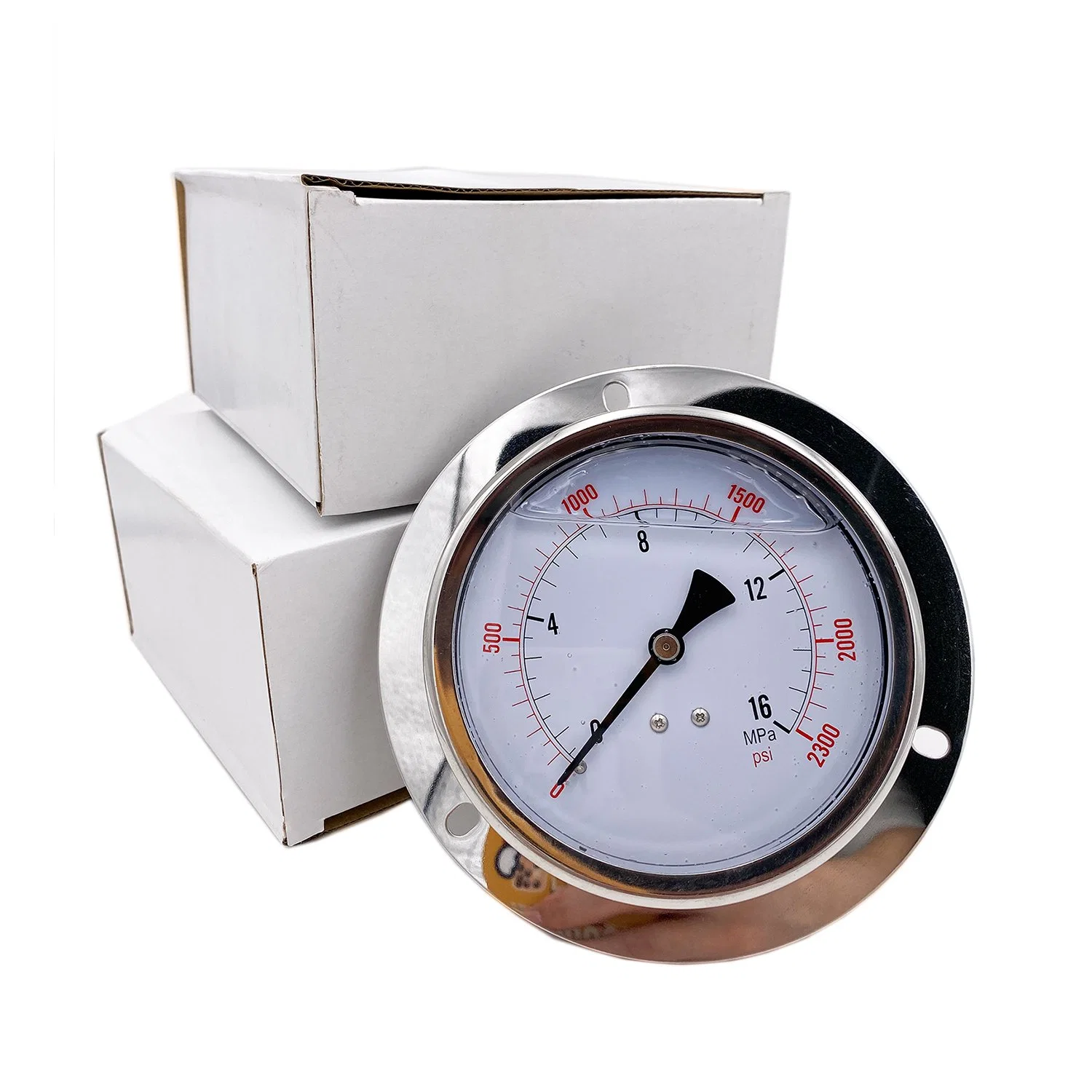 Custom Made BSPT PT Thread Pressure Gauge Manometer Hydraulic Gauge