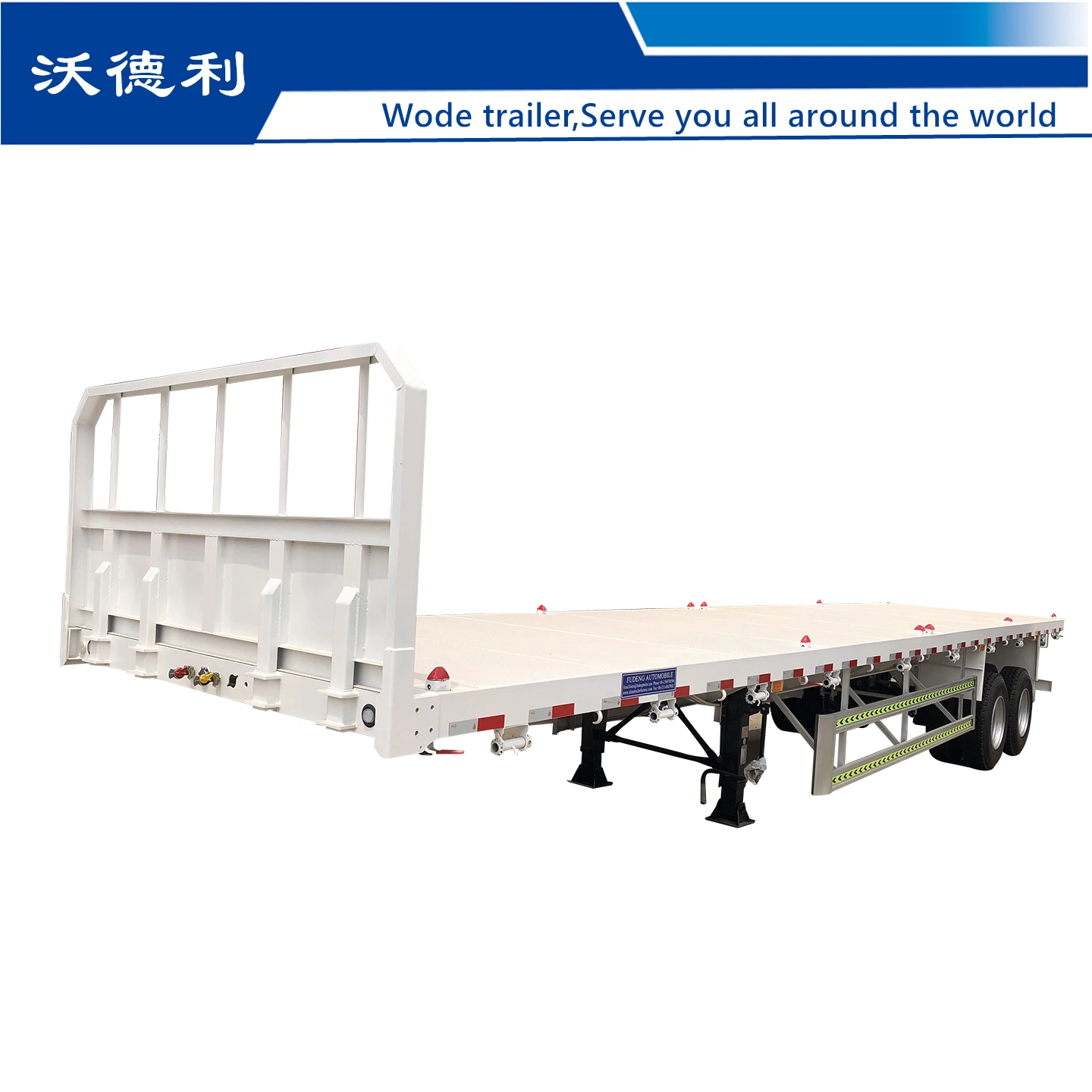 Truck Semi Trailer Flat Bed