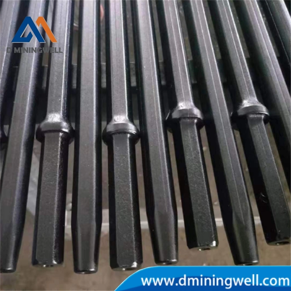 South Africa Hot Sale Forging API D Miningwell Drifter Rods T32-R32 7 Degree Tapered Drill Rod