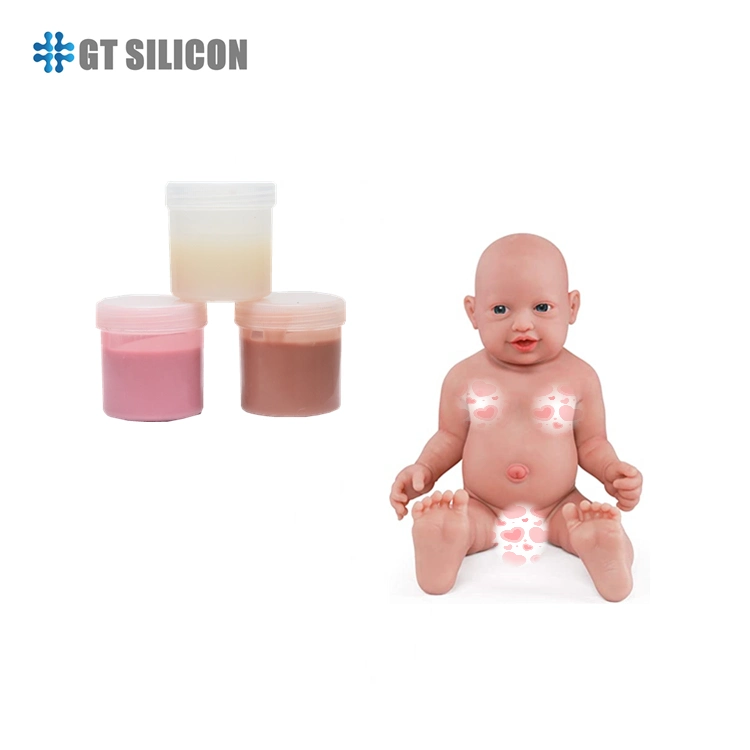 Eco-Friendly Safe Skin Soft Liquid Silicone Rubber for Toy, Body Making