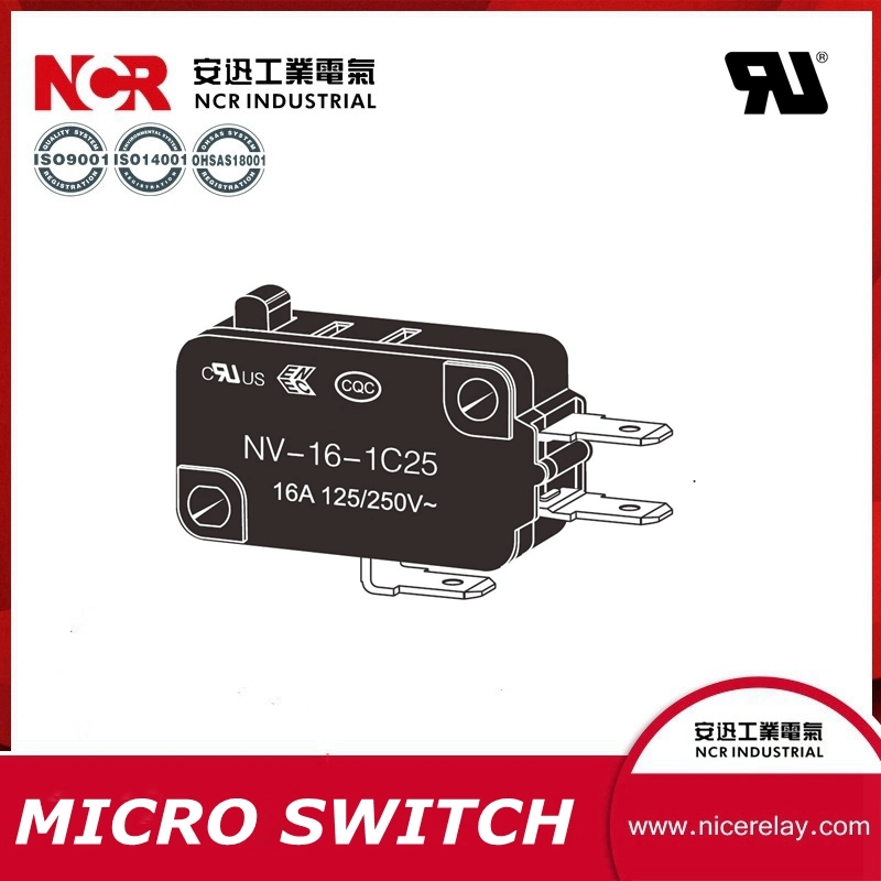 Reliable Basic Microswitch Short Hinge Roller Lever V Omron