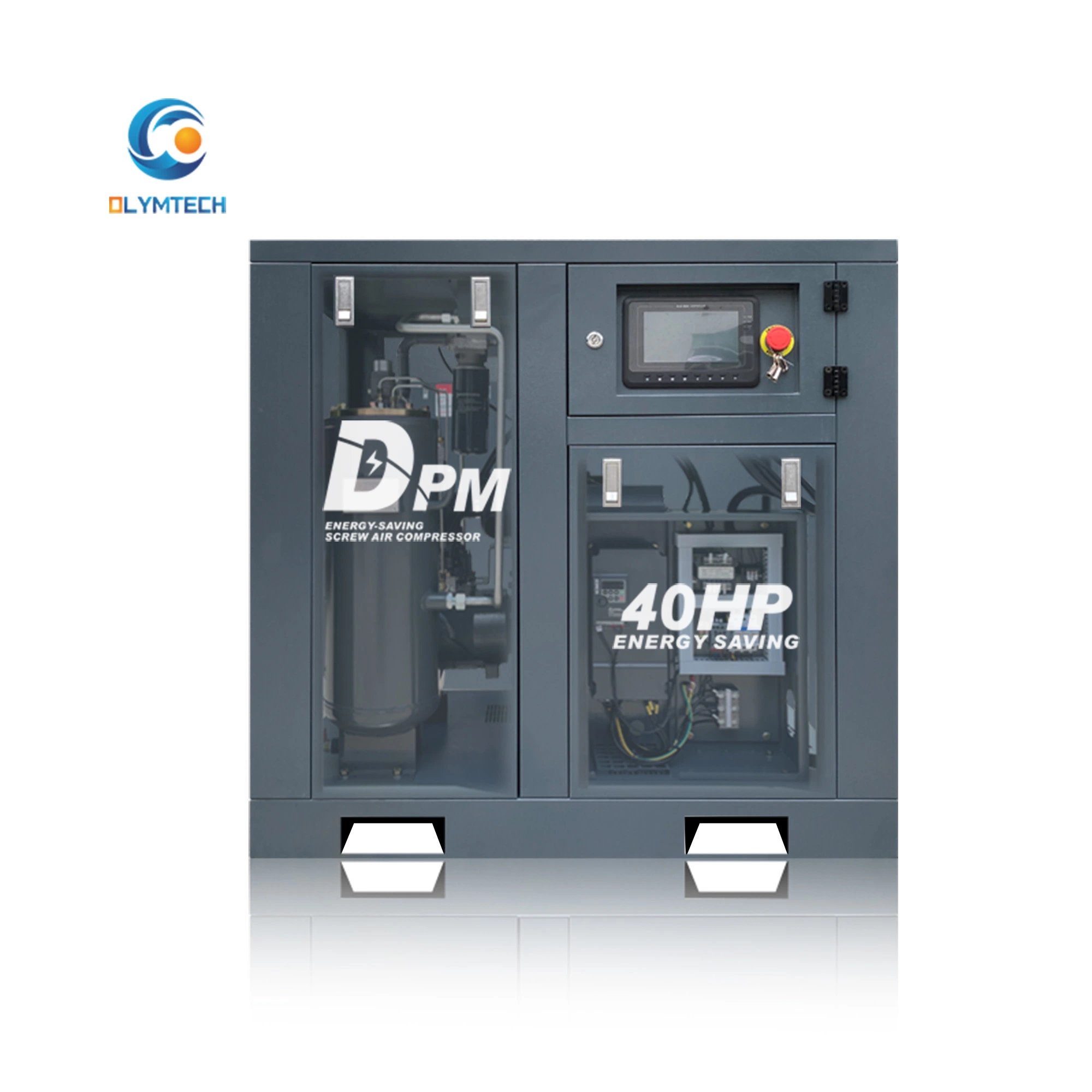 La serie de DPM Olymtech 30kw compresor de aire pistolas grapadoras