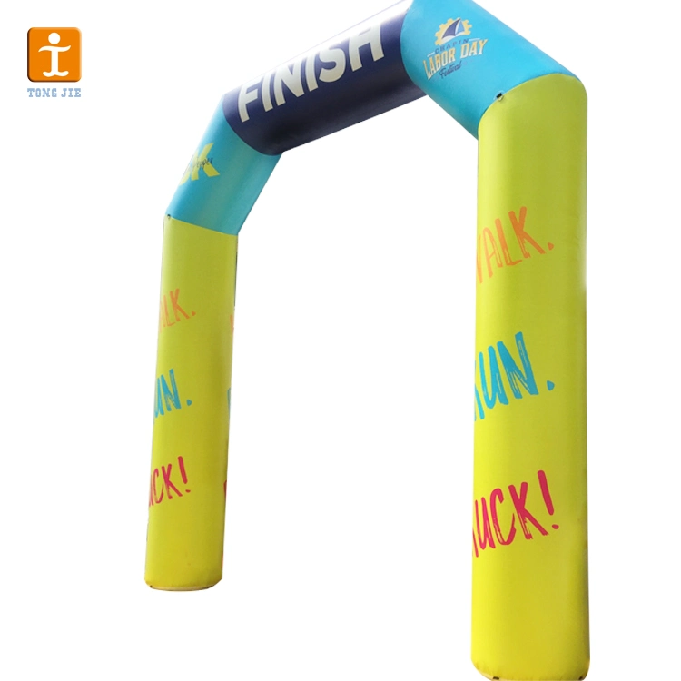 Start & Stop Race PVC Oxford Inflatable Arch for Outdoor Advertising