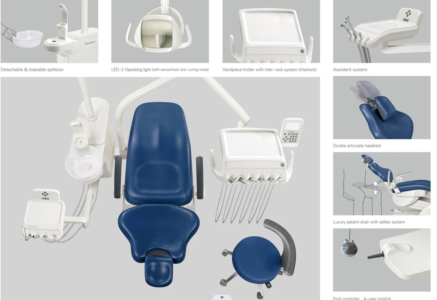 Medical Equipment of Dental Chair Suntem St-D540