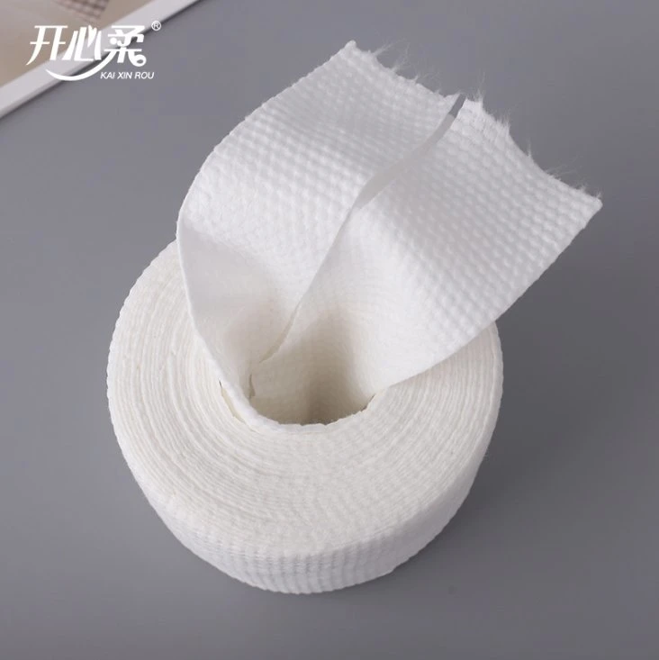 Serviette de toilette Face tissus jetables Lingettes sèches Serviette de toilette du visage