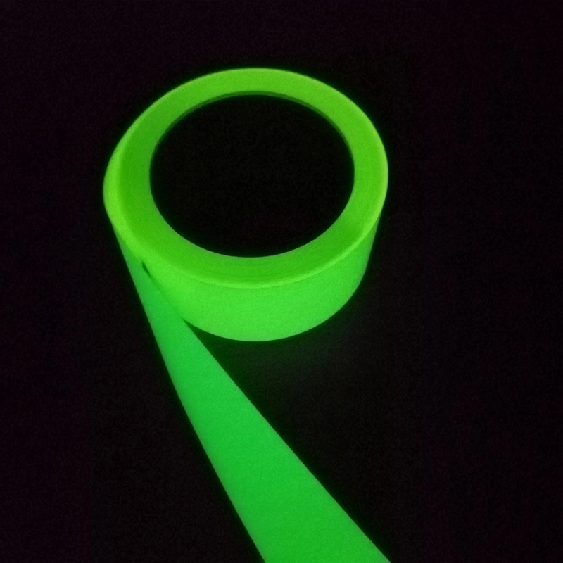 Hi Vis ruban lumineux Glow Logo lumineux ignifuge des bandes de sécurité réfléchissant Ruban ignifuge