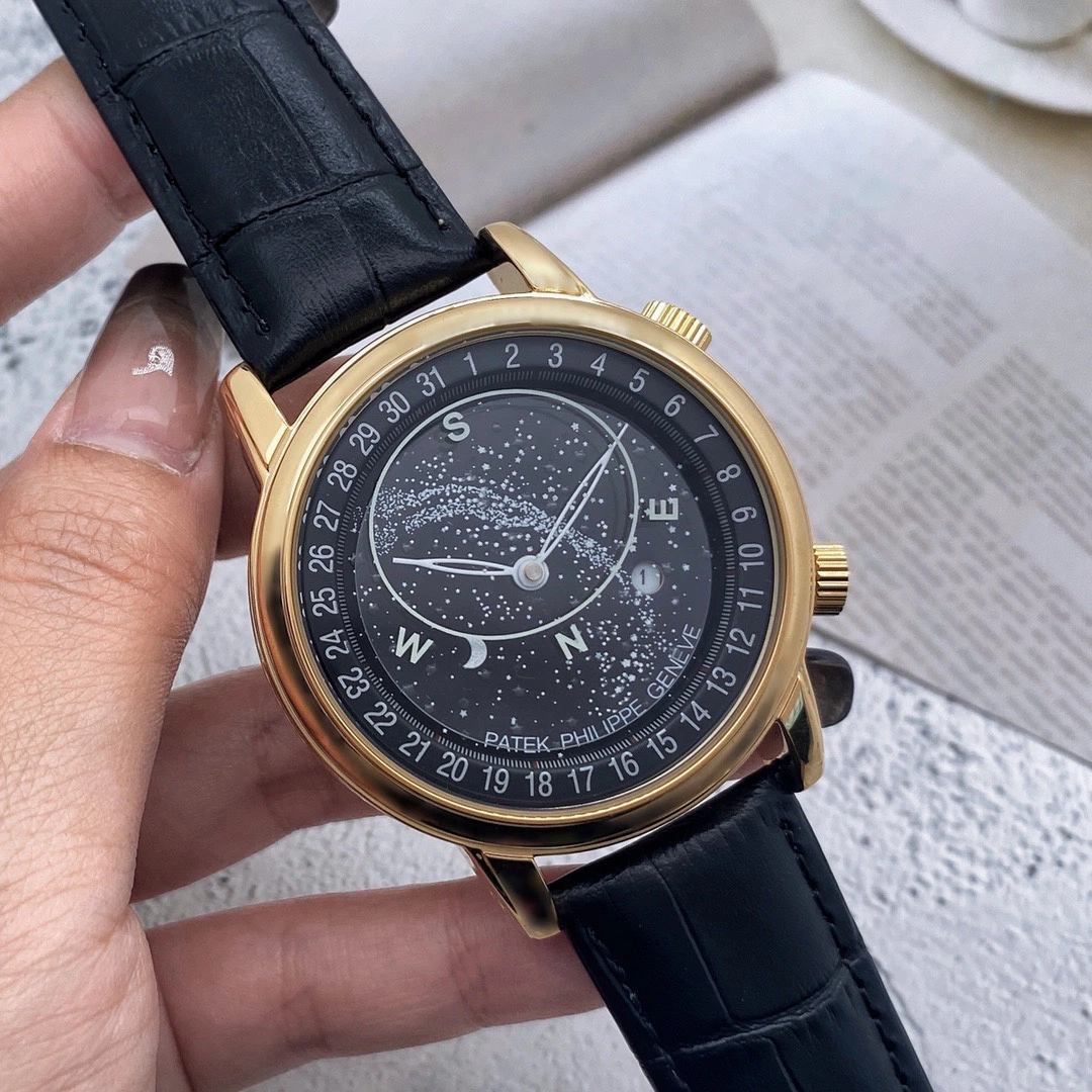 Diseño de Moda al por mayor Deportes de Ginebra Reloj Quartz Relojes Casual Cuero Banda