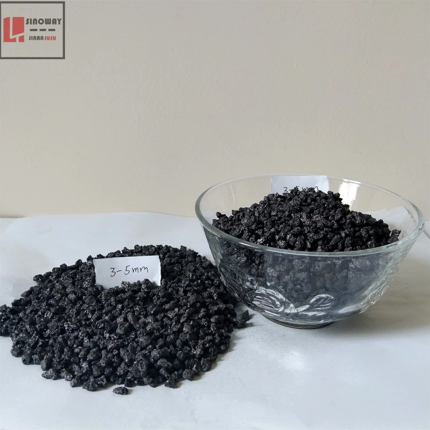 Black Calcined Petroleum Coke for Sale