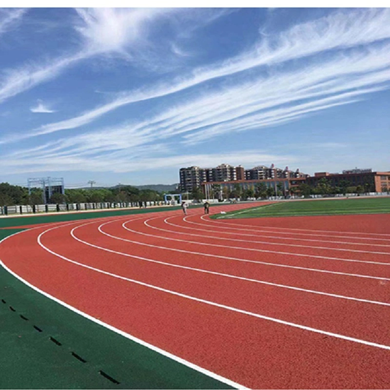 Factory Prefabricated Rubber Track Environmentally Friendly Products for Athletic Floors