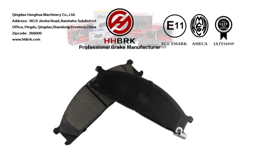 D333, Low Dust, Low Wear, Auto Parts, Ceramic Carbon Fiber, Brake Pads