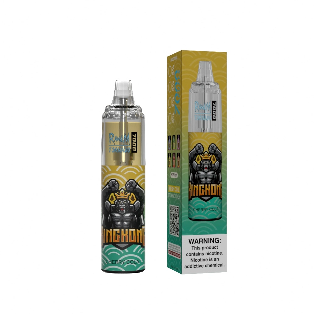 Wholesale I Vape Rechargeable Disposable E Cigarette Puffs Fumot Randm Tornado 7000 Puff Vape Kits