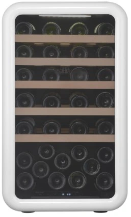 Retro Style Single Zone Free Standing Wine Refrigerator Bottle Cooler