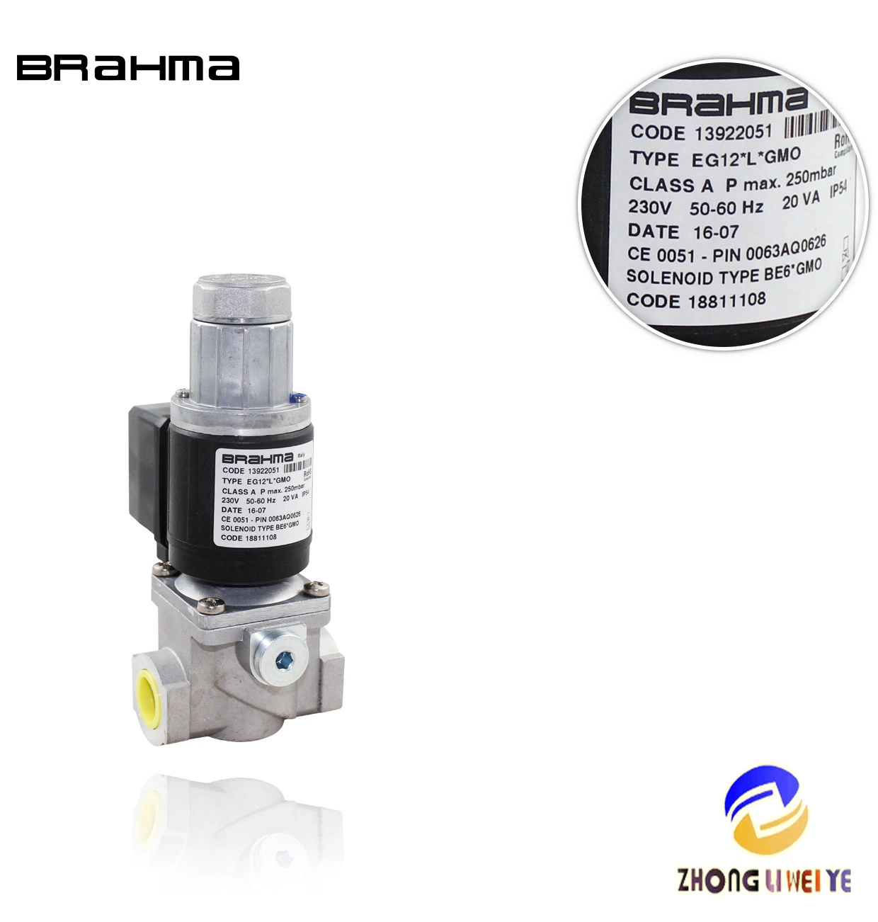 Supply and Sell Eg Series Brahma Solenoid Valve Burner Accessories, All Series Can Be Purchased in China Factories